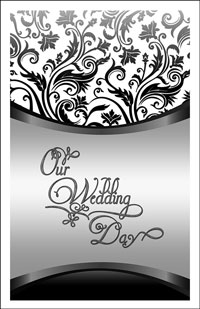Wedding Program Cover Template 10 - Graphic 13